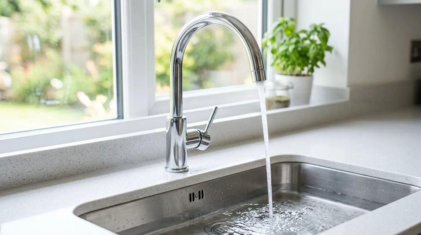 Local Plumbing Master Pros same day plumber fixing a faucet in Dumont, MN